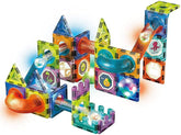 49 Pcs Light Magnetic Blocks with Light for Kids STEAM Toy